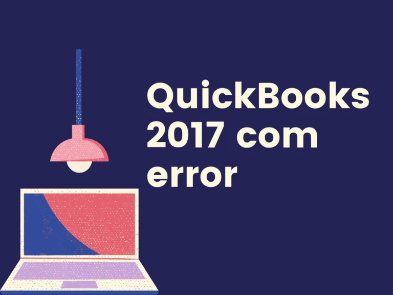 Com Error Quickbooks 2017