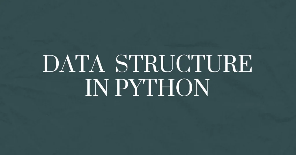 Data Structure in Python