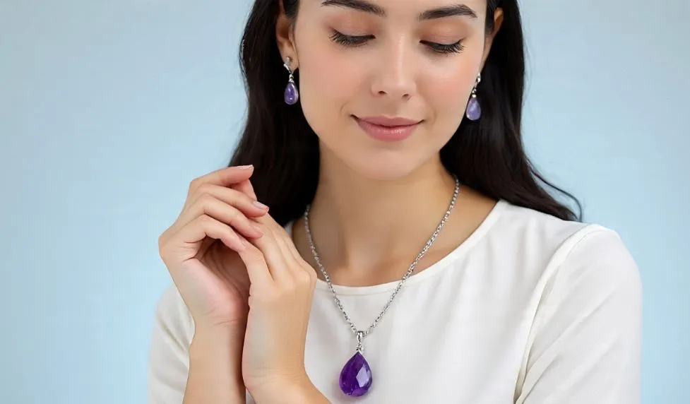 Amethyst jewelry