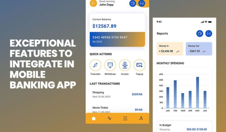 Mobile Banking App Development
